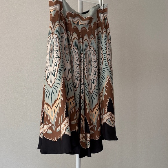Coldwater Creek Multicolor Patterned Midi Skirt - Picture 1 of 12